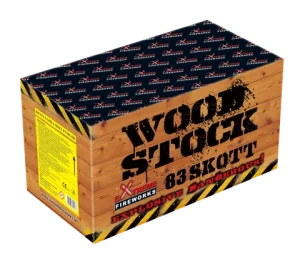 Woodstock fyrverkeritårta